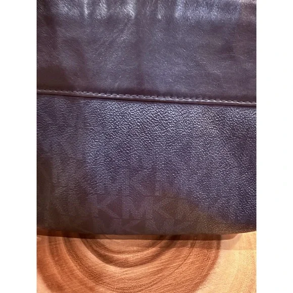 Michael Kors Jet Set Sport Logo Bag Crossbody File Zipper Baltic Blue - Picture 9 of 11